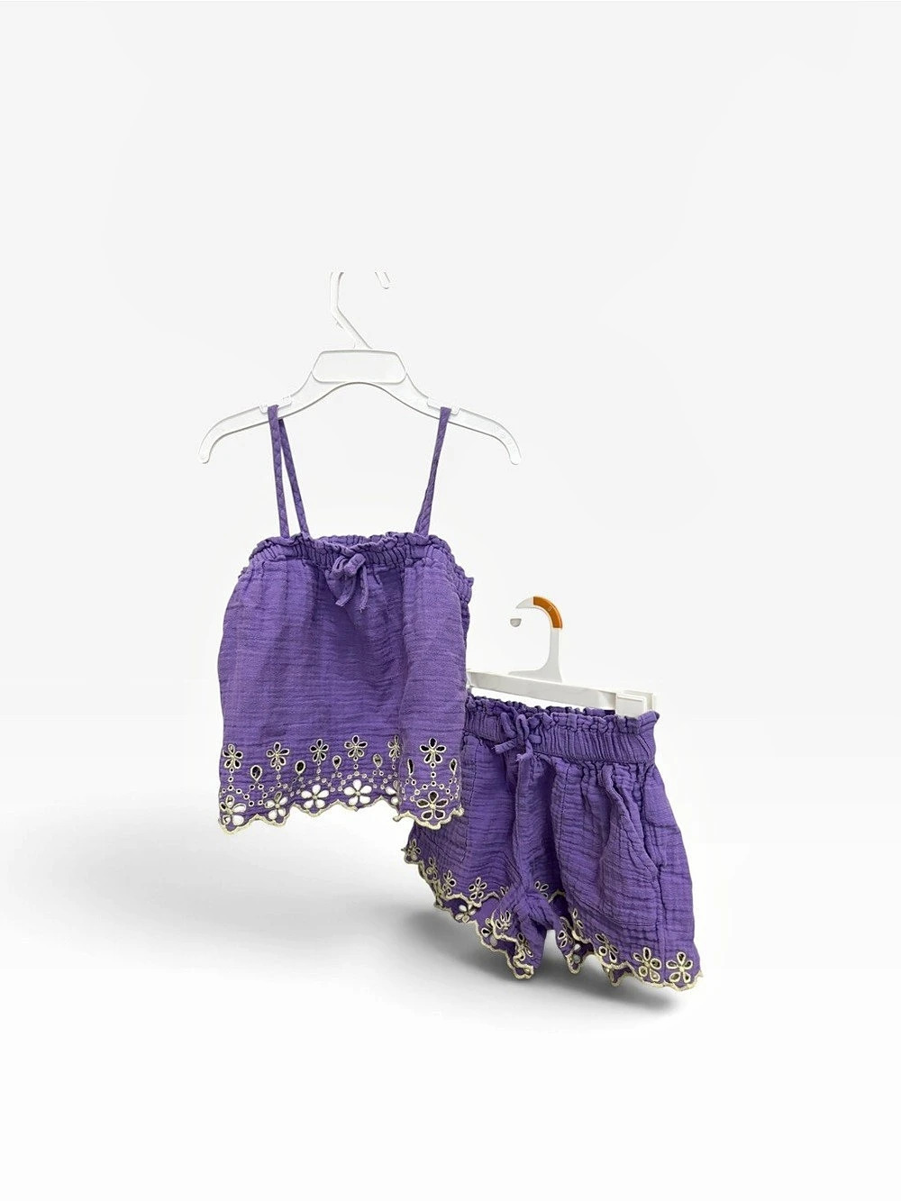 Gap Kids Purple Floral Matching Set
